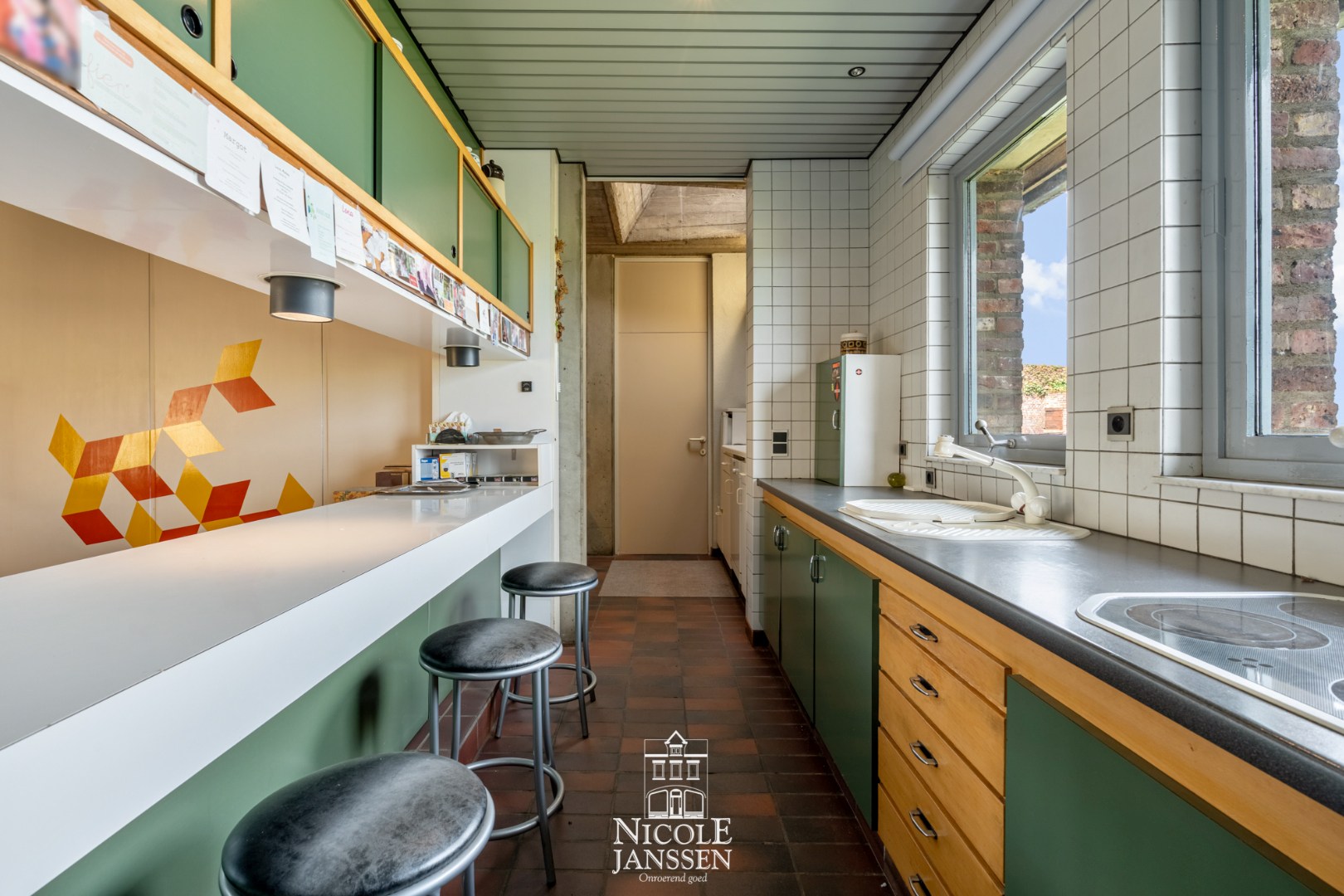 Praktische keuken met voldoende kastruimte 