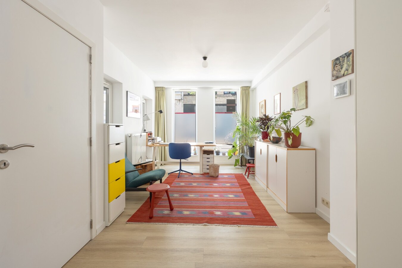 Gerenoveerd gelijkvloers appartement met stadstuin! 