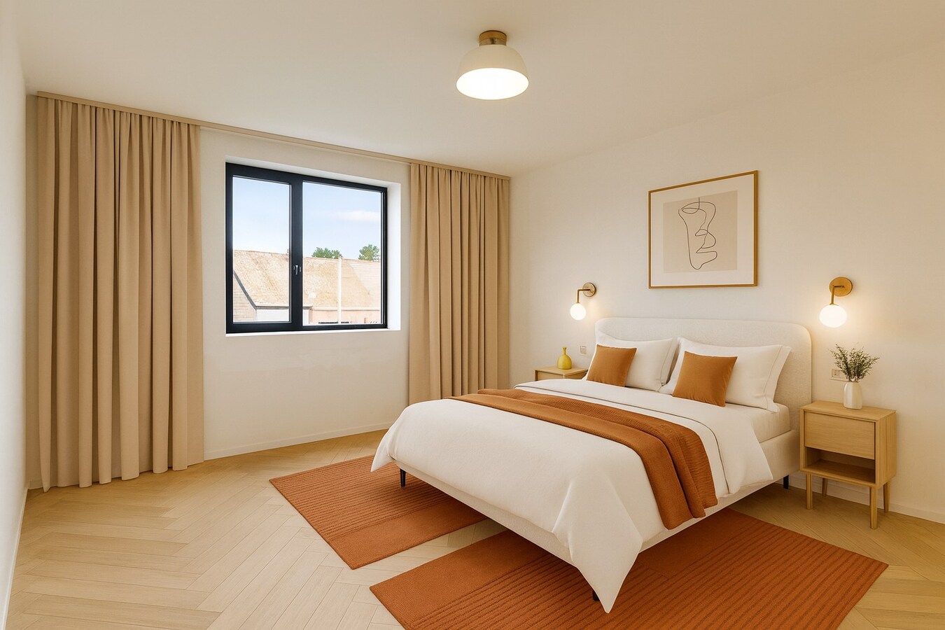 Duurzame BEN-nieuwbouwwoning casco+ met 4 slpk en zuidgerichte tuin. 