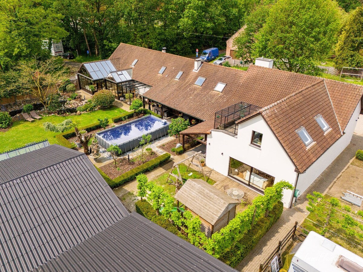 Prachtige villa met hippische accommodatie en binnenpiste op ca. 2ha te Paal 