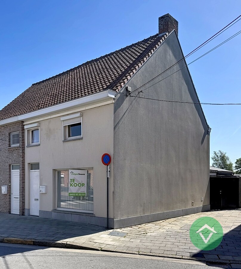 Woning met 2 slaapkamers en garage in centrum Koekelare 