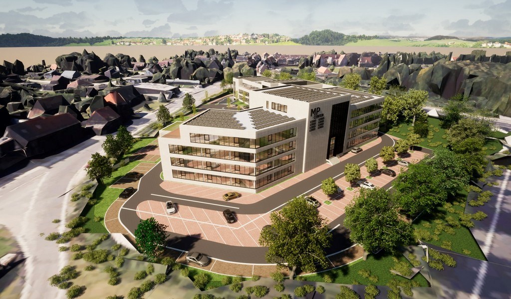 Kantoren te huur in renovatieproject The Curve aan E40 in Drongen