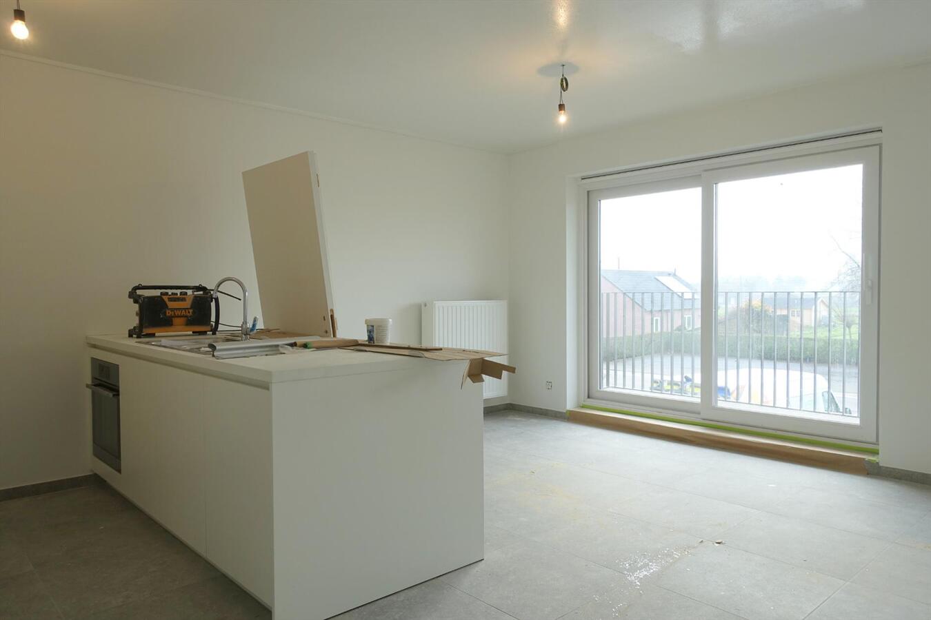 Nieuwbouwappartement met garagebox 