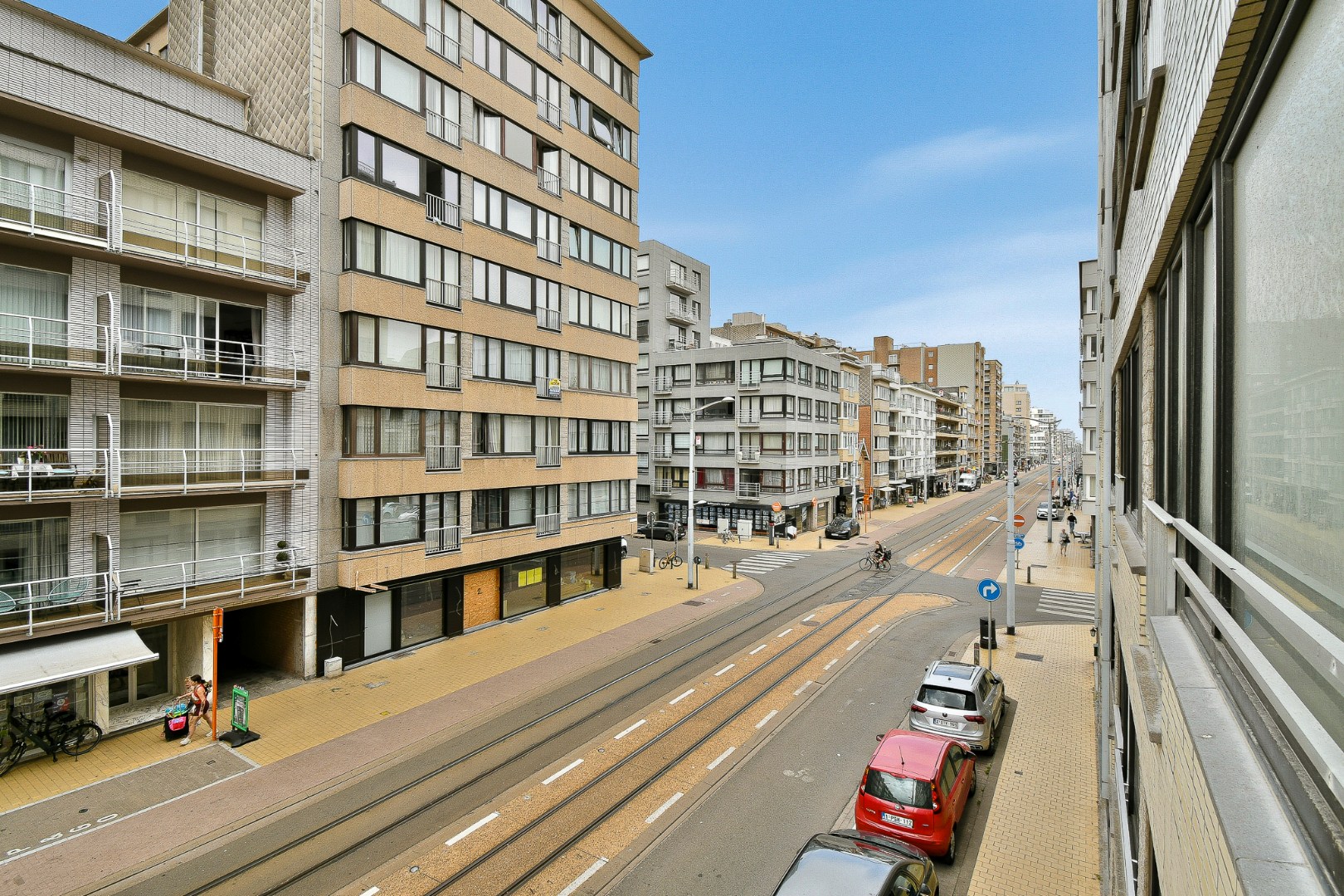 Gezellige studio met aparte slaaphoek in centrum Middelkerke vlakbij de zee 