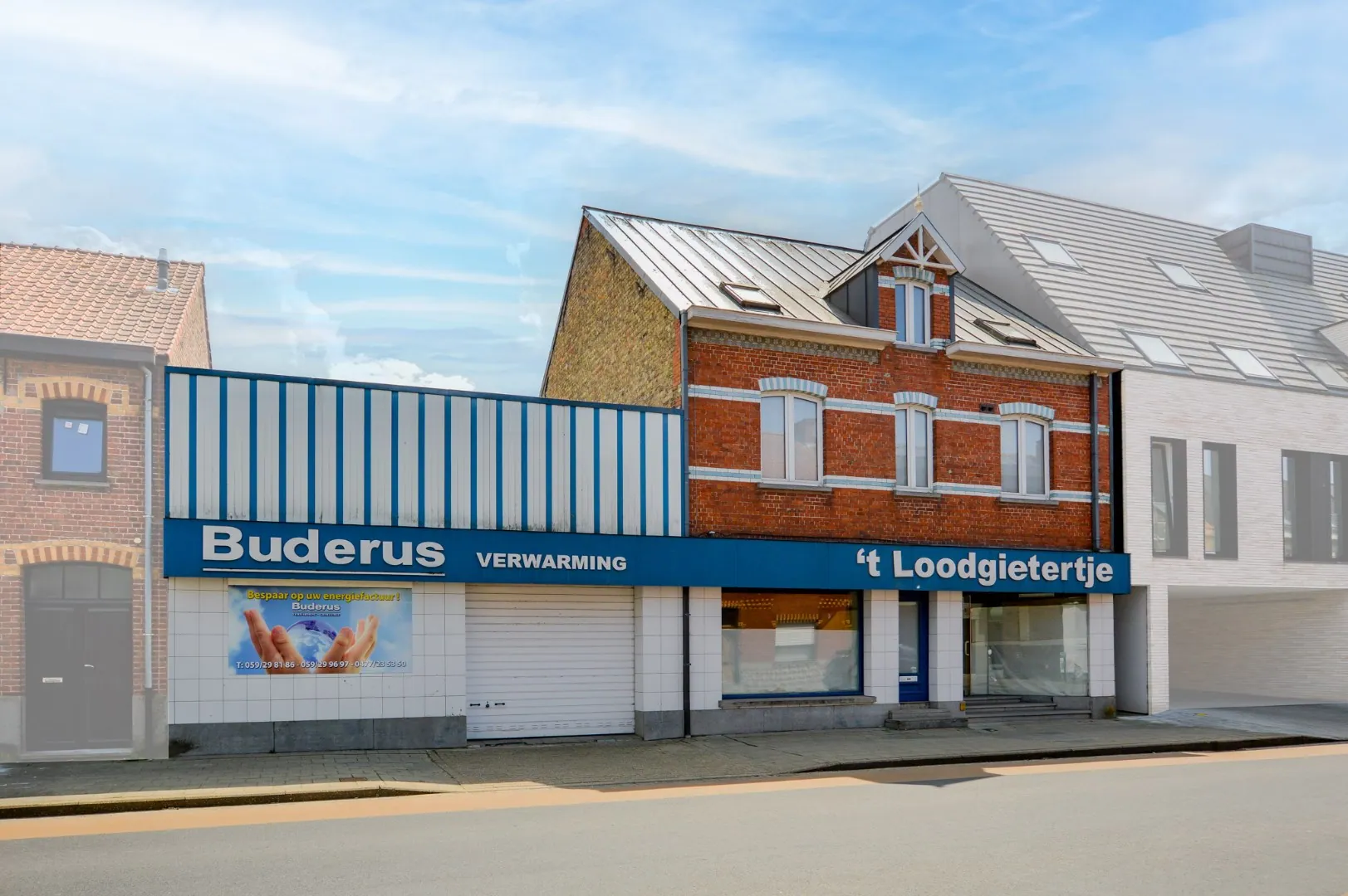 Handelswoning in het centrum van Eernegem