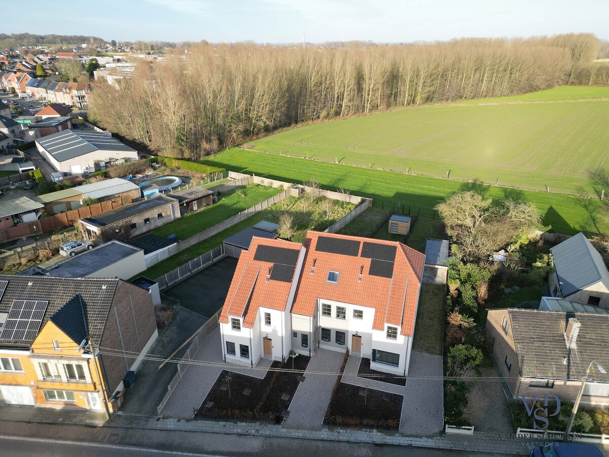 Landelijke woningen in Oosterzele 