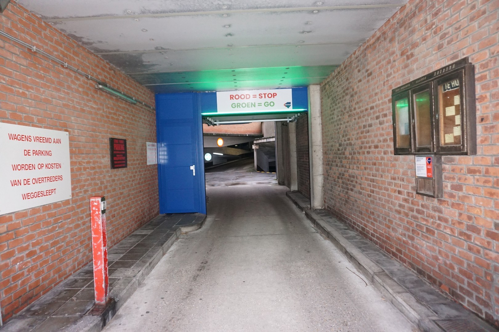 Autostaanplaats in parking Leopold 