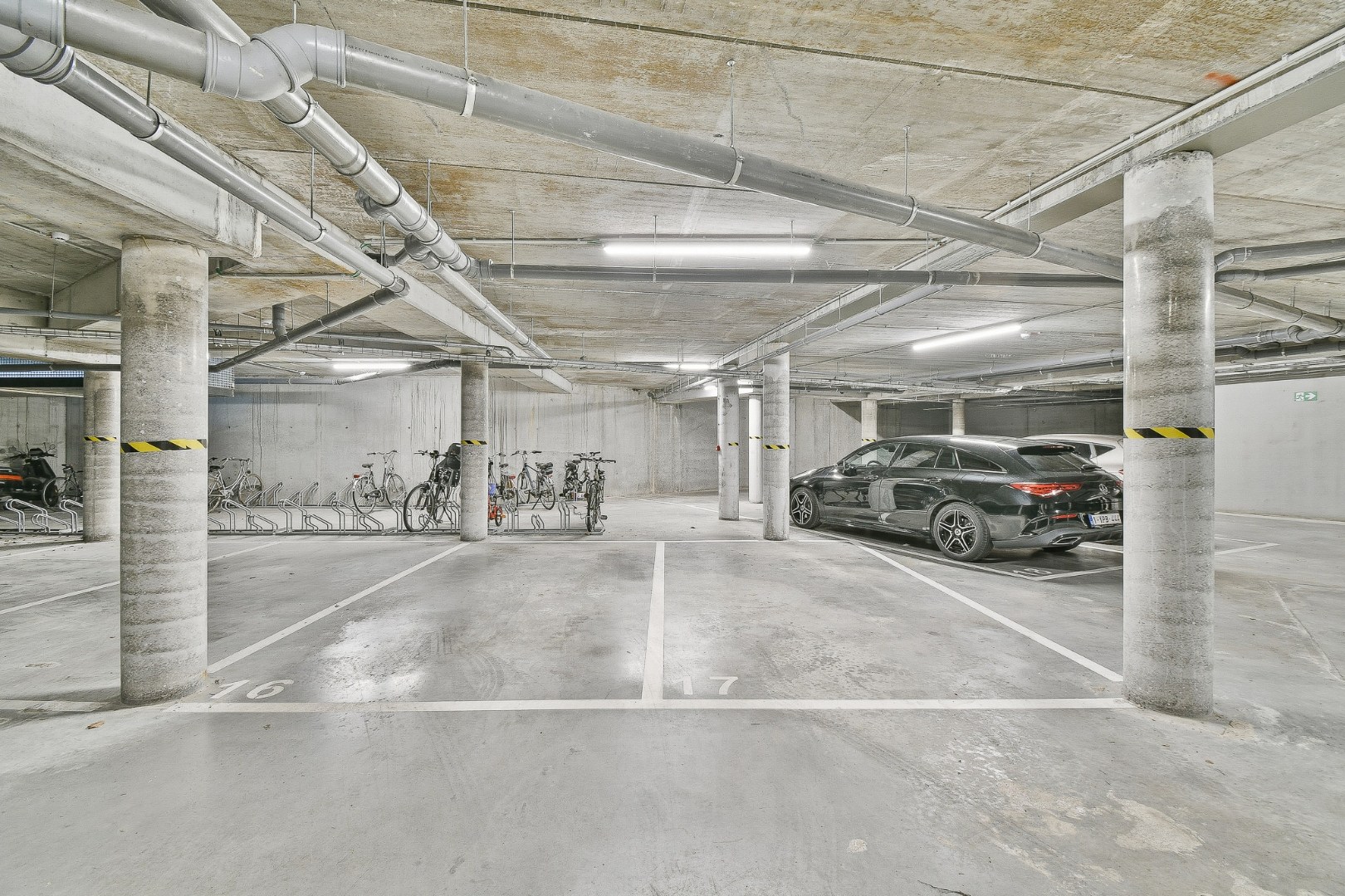 Ondergrondse parkeerplaatsen te koop in het centrum van Gistel 