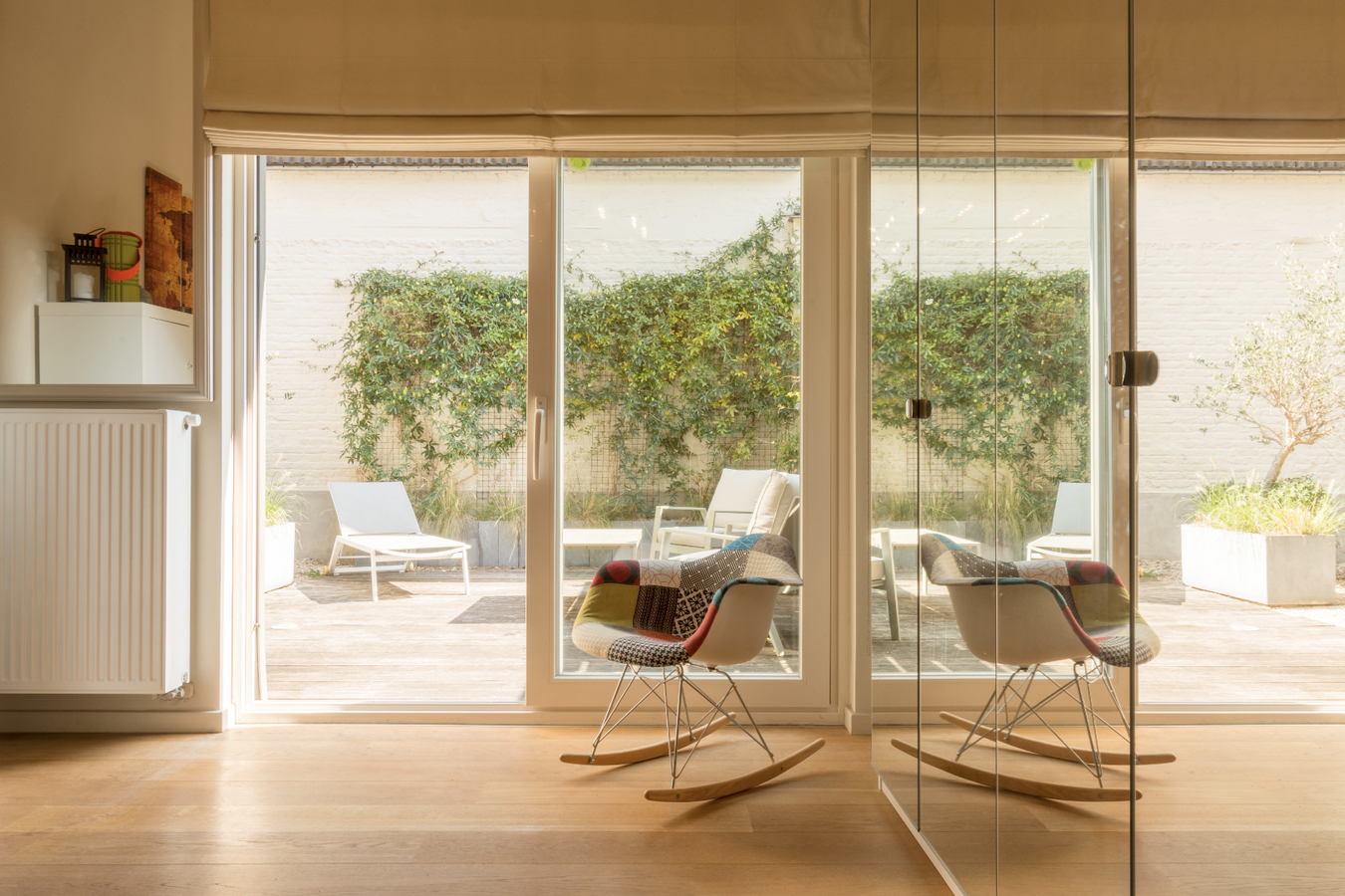 Exclusief gelijkvloersappartement met ruim terras te Zingem 