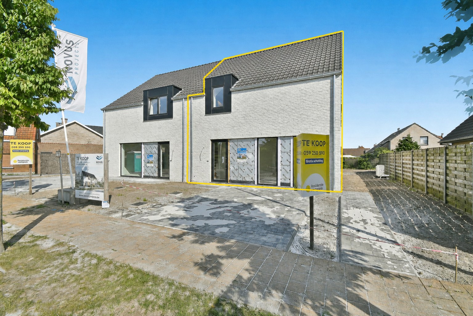 Gezinswoning met drie slaapkamers op goeie locatie 
