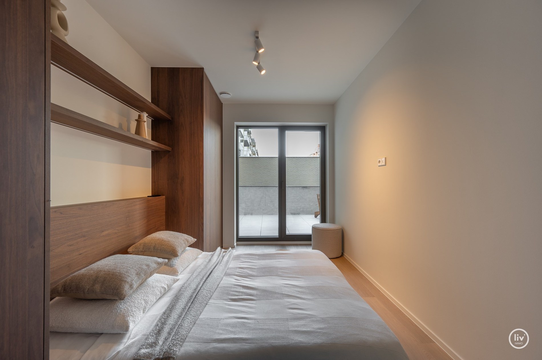 Appartement neuf exclusif avec trois chambres au cœur de Knokke. 