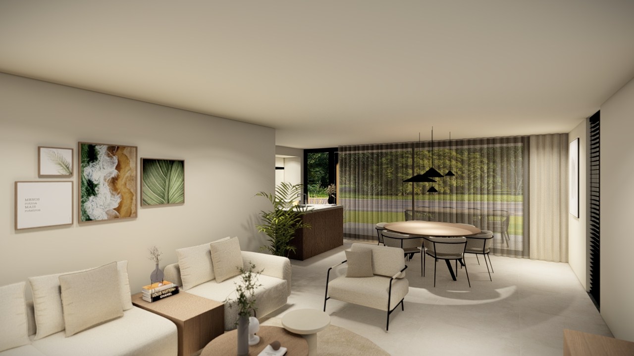 Duplex-appartement met 3 slpk. en ruim terras in Mol-Sluis 