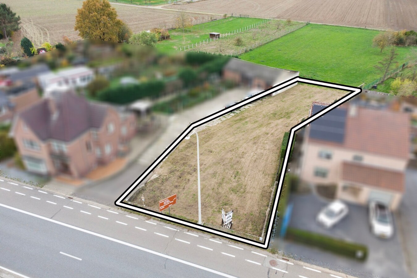 Bouwgrond voor vrijstaande woning met open zicht 