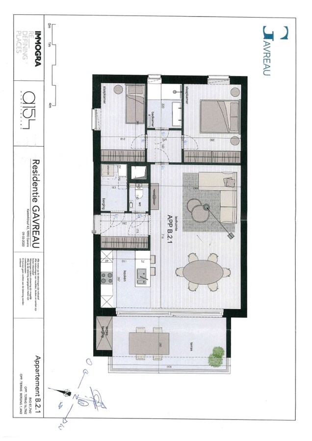 Stijlvol nieuwbouwappartement, tussen groene Scheldevallei en hartje Gavere - Residentie GAVREAU 