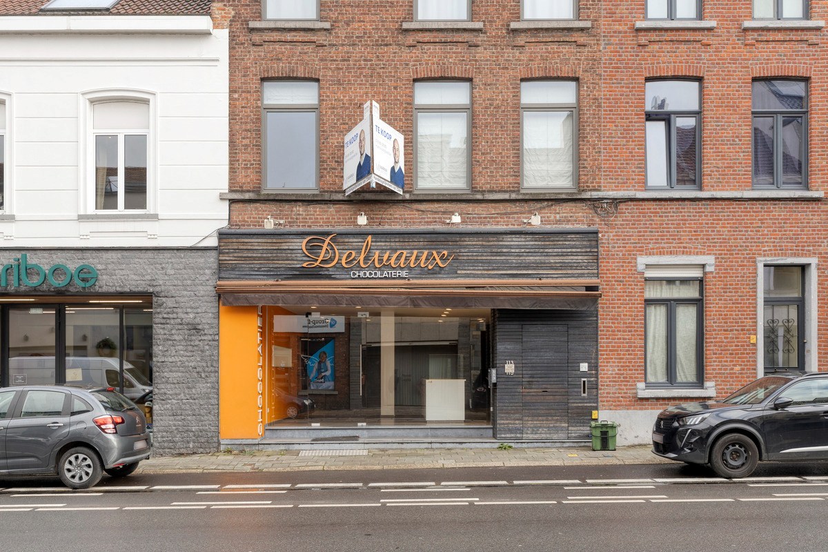 Super gelegen handelspand met garage in Heverlee! - totale oppervlakte +/- 260 m² + kelder van 38m² 