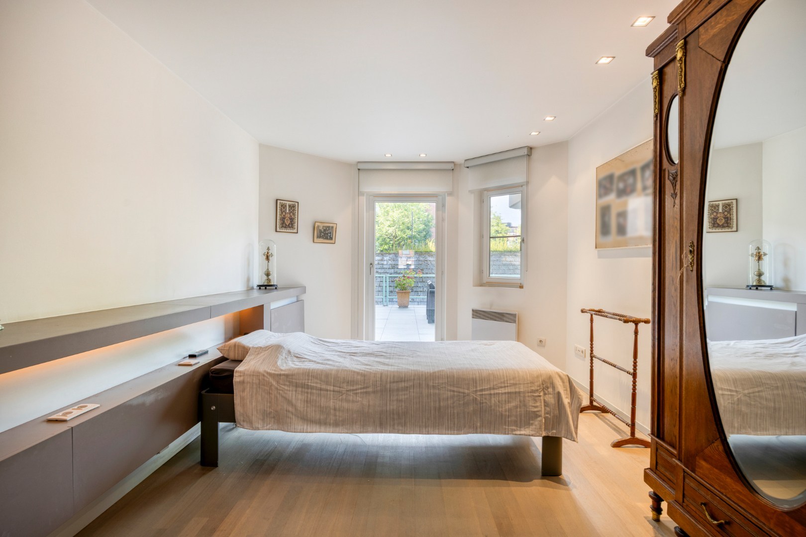 Gelijkvloers appartement met een terras van 50m²,  3 slaapkamers en staanplaats in het centrum van Leuven! - bewoonbare opp. 147m² 