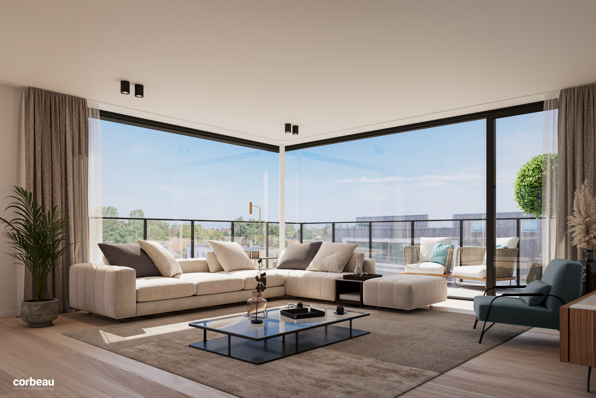 Stijlvol en luxueus wonen in hartje Koksijde! 