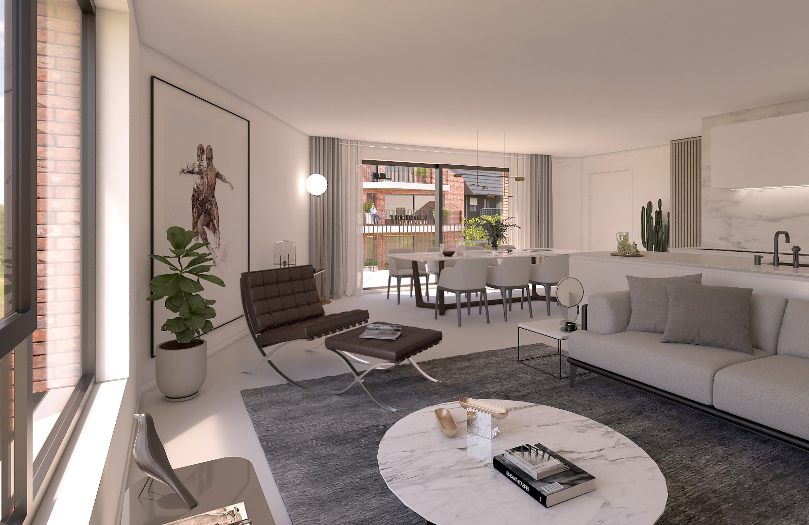 Nieuwbouwresidentie in centrum Gistel 