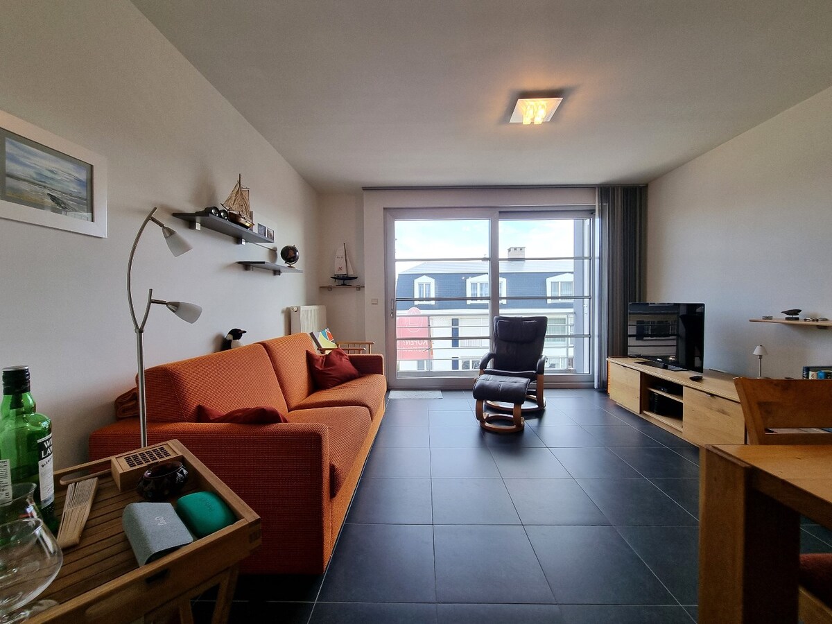 Tof appartement met één slaapkamer te Zeebrugge-Strand 