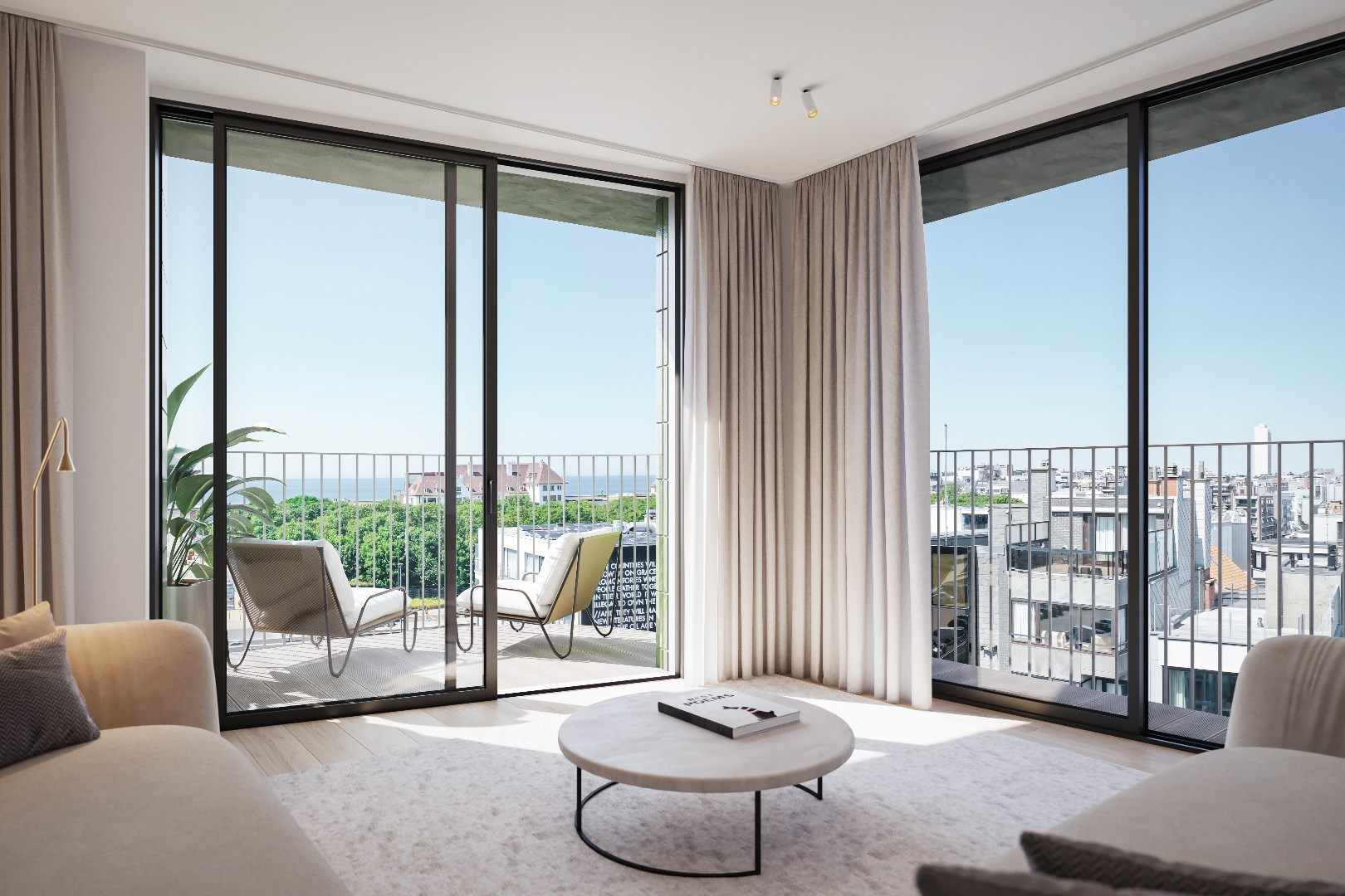 Appartement de luxe avec 2 chambres à coucher - Terrasse ensoleillée 