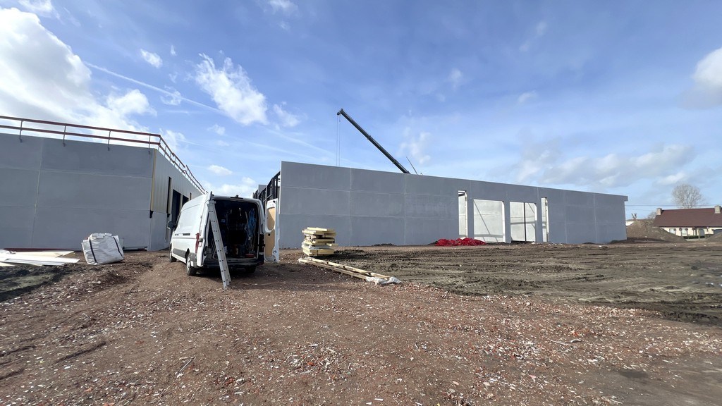 Nieuwbouw magazijnen te koop in Bizzpark Doornzele