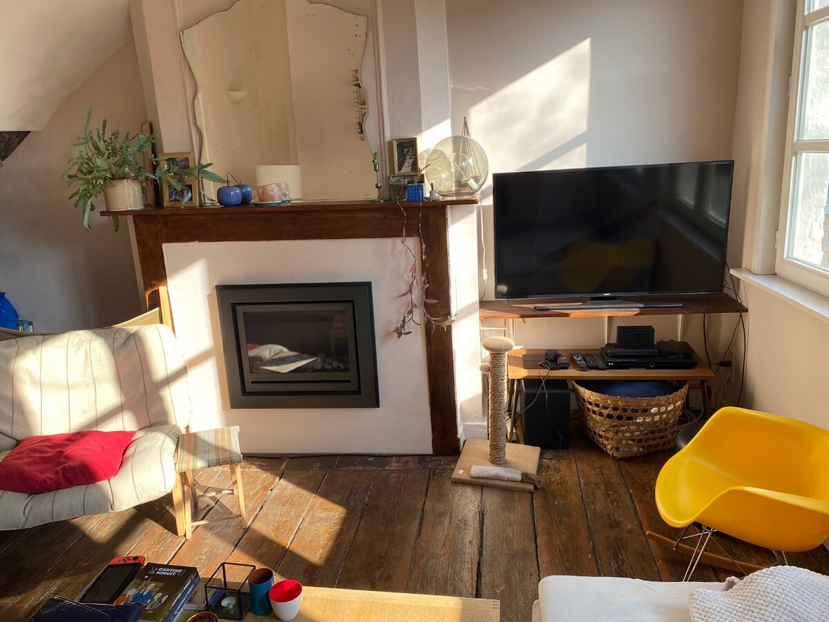 Authentiek wonen in de schaduw van Sint-Baafs. 