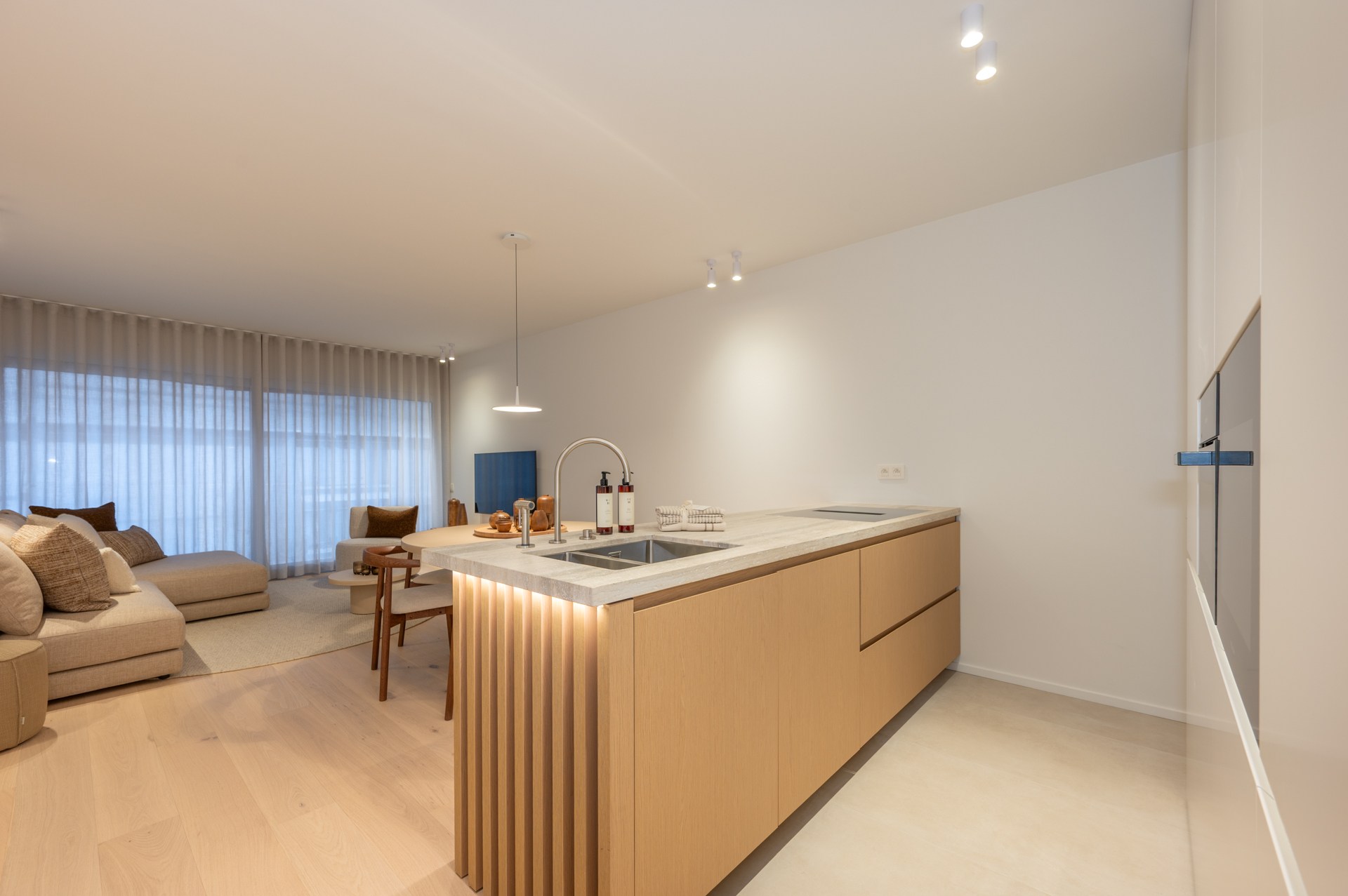 Magnifique appartement rénové de 3 chambres au centre de Knokke 