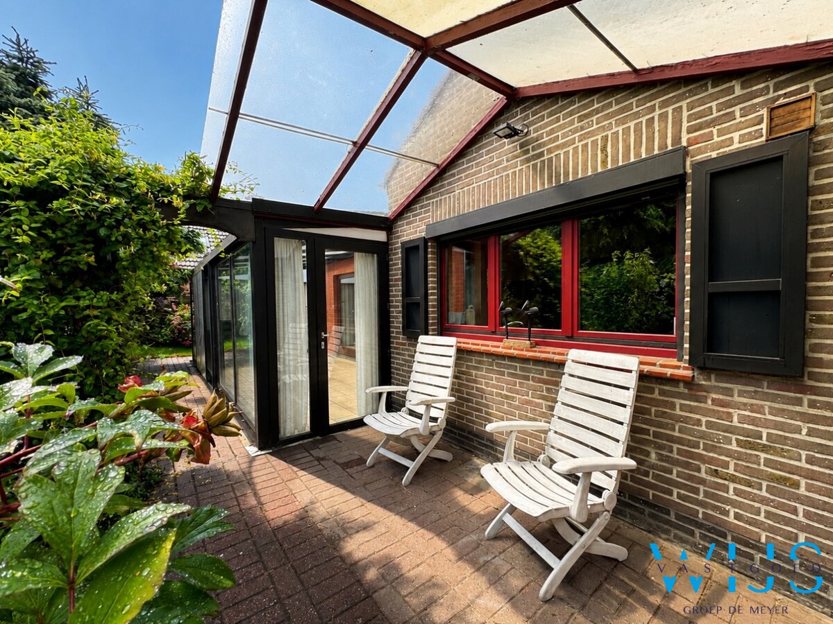Rustig gelegen bungalow op toplocatie in Ertvelde met zonnige tuin ! 