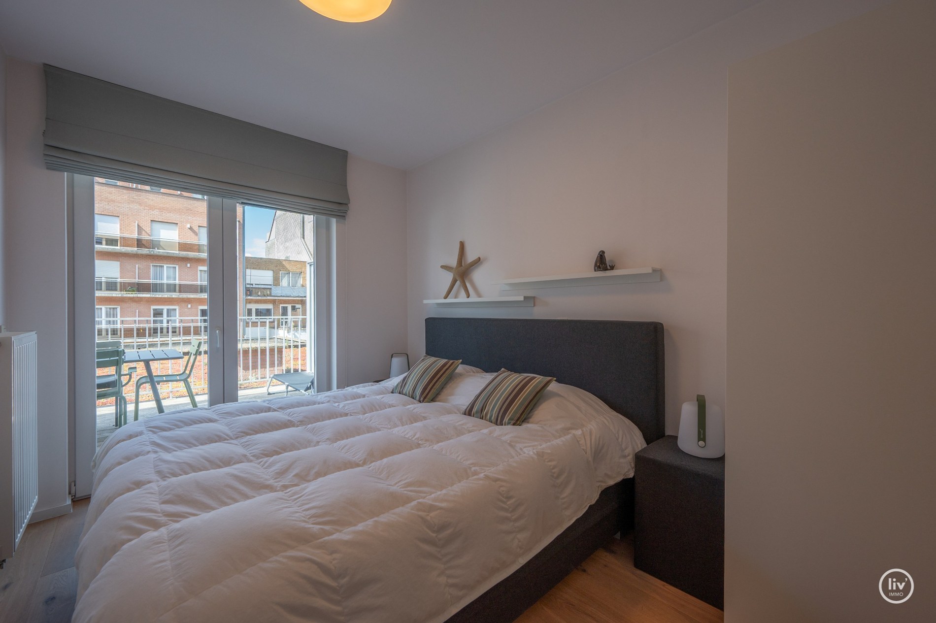 Magnifique appartement avec grande terrasse ensoleillée au centre de Knokke. 