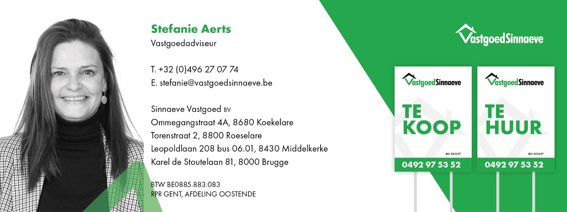 Gelijkvloers appartement met 1 slaapkamer en autostandplaats te Gistel 