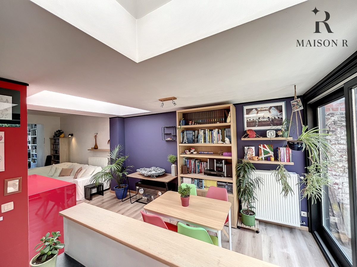 Centraal gelegen stadswoning met 3 slaapkamers en gezellige stadstuin 