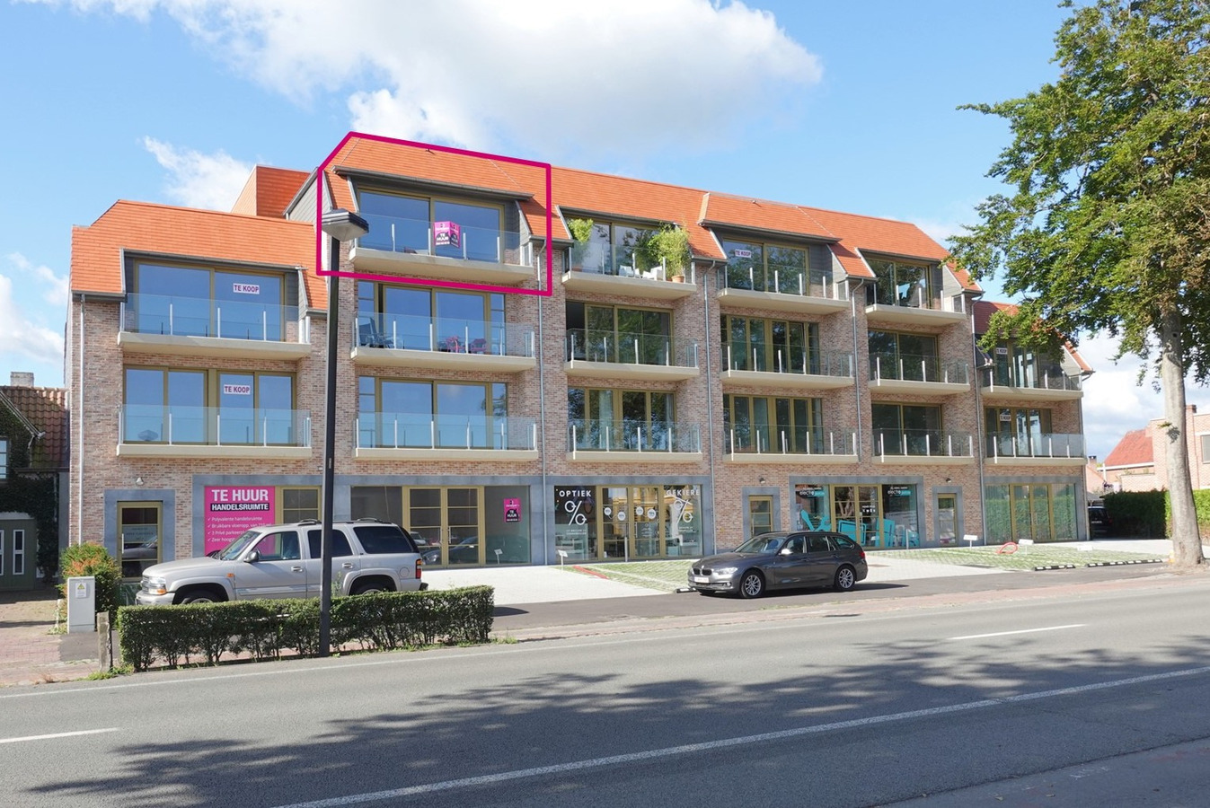 Prachtig nieuwbouwappartement met garage 