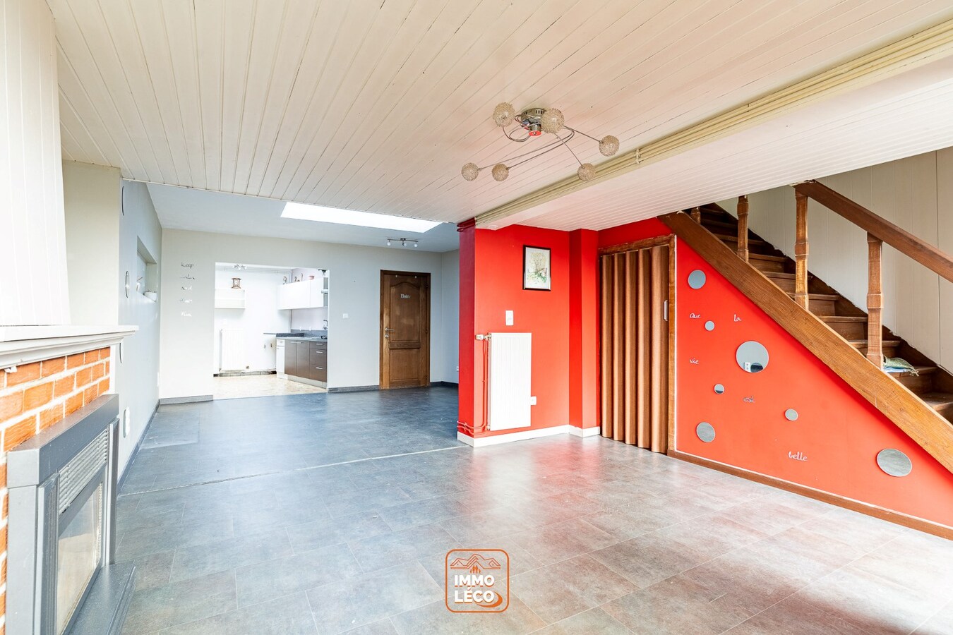 Maison 1 chambre avec jardin, garage et parking, idéale 1er achat ou investissement,  TOP situation en face des champs, au calme complet ! 