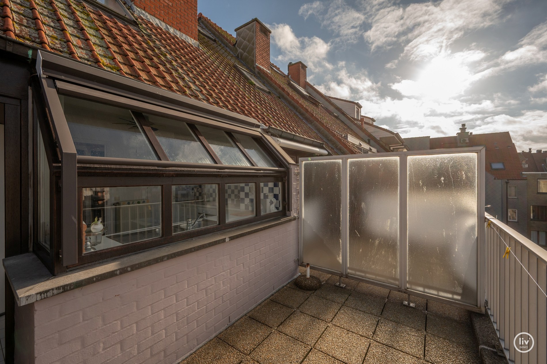Centraal gelegen triplex-appartement met ruime zonne-terrassen op wandelafstand van de Zeedijk-Albertstrand en Dumortierlaan 