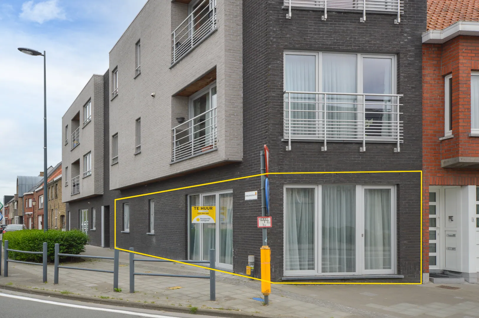 Lichtrijk gelijksvloersappartement te Westkerke 