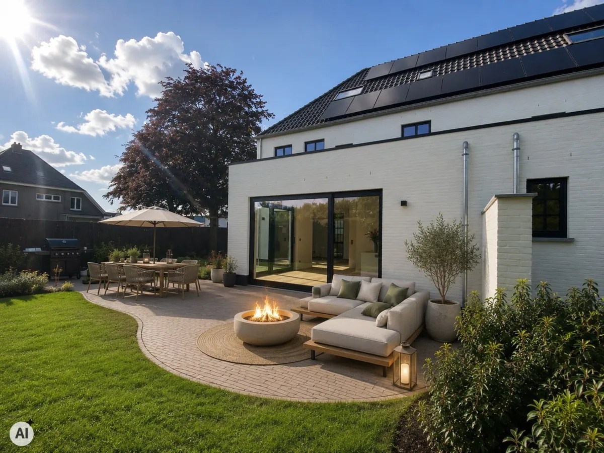 Exclusieve, energiezuinige nieuwbouwwoning op een discrete ligging te Waregem! 