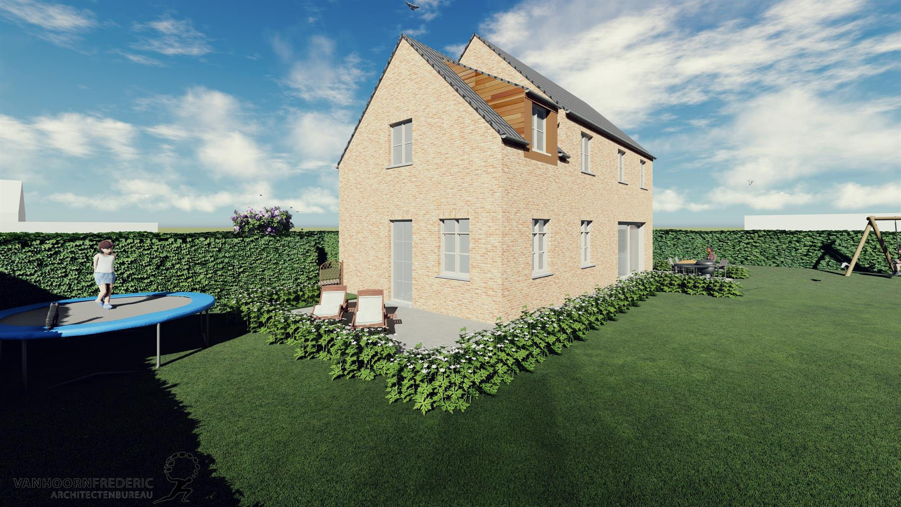 Nieuw kleinschalig verkaveling met 8 woningen rustige gelegen te Koksijde. 