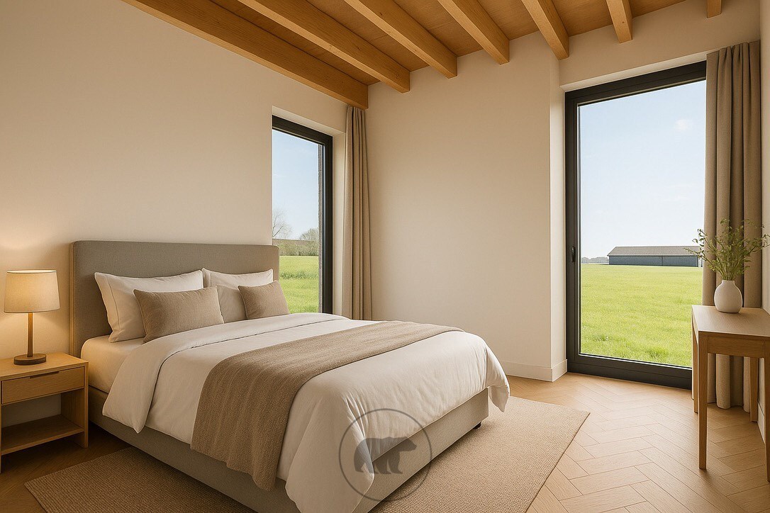 Render slaapkamer gelijkvloers