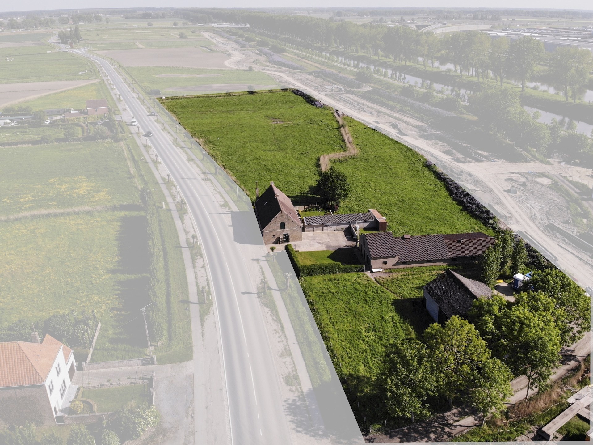 Karakterhoeve te renoveren tussen Knokke en Brugge 