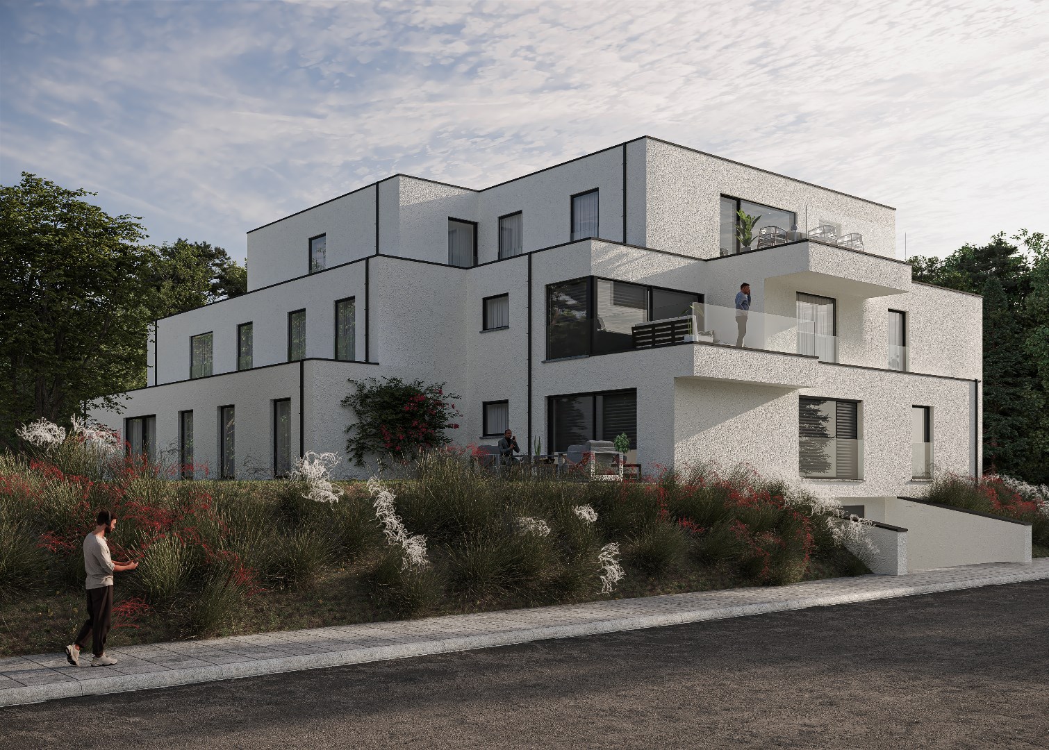 Vooraanzicht links - Project Hamveld