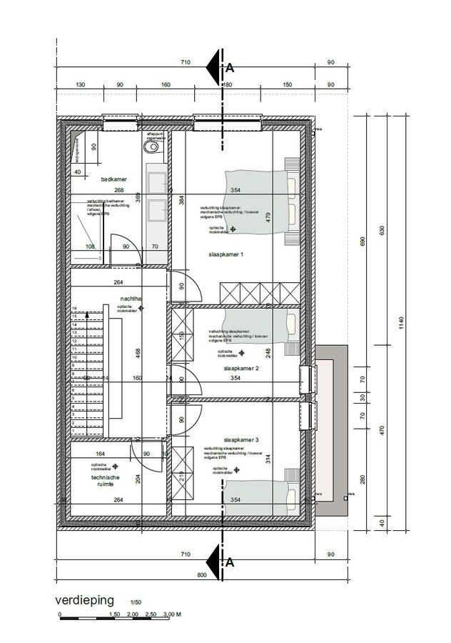 Nieuwbouwwoning met 3 slaapkamers 
