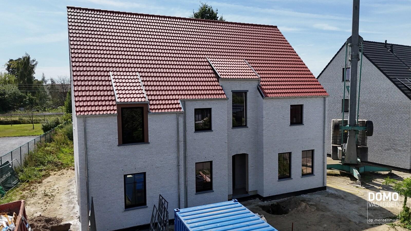 Energiezuinig nieuwbouwproject in het centrum van Kermt. 