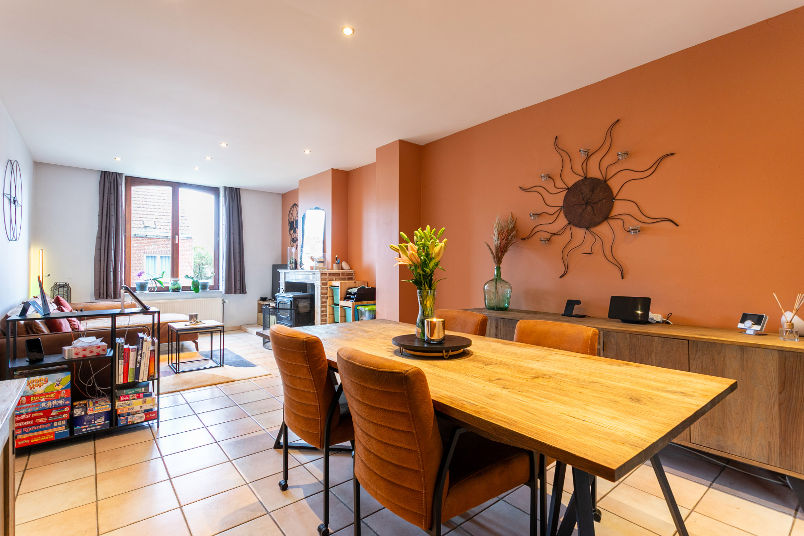 Instapklare driegevelwoning met 3 slpk te Lembeek 