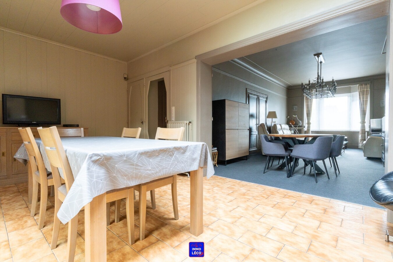 Maison familiale avec jardin de +/- 200m² dans le centre-ville, garage, beaux volumes, COUP DE COEUR ! 