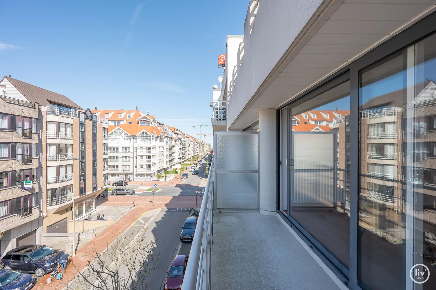 Aangenaam 2 slaapkamerappartement centraal gelegen op de Leopoldlaan te Knokke.