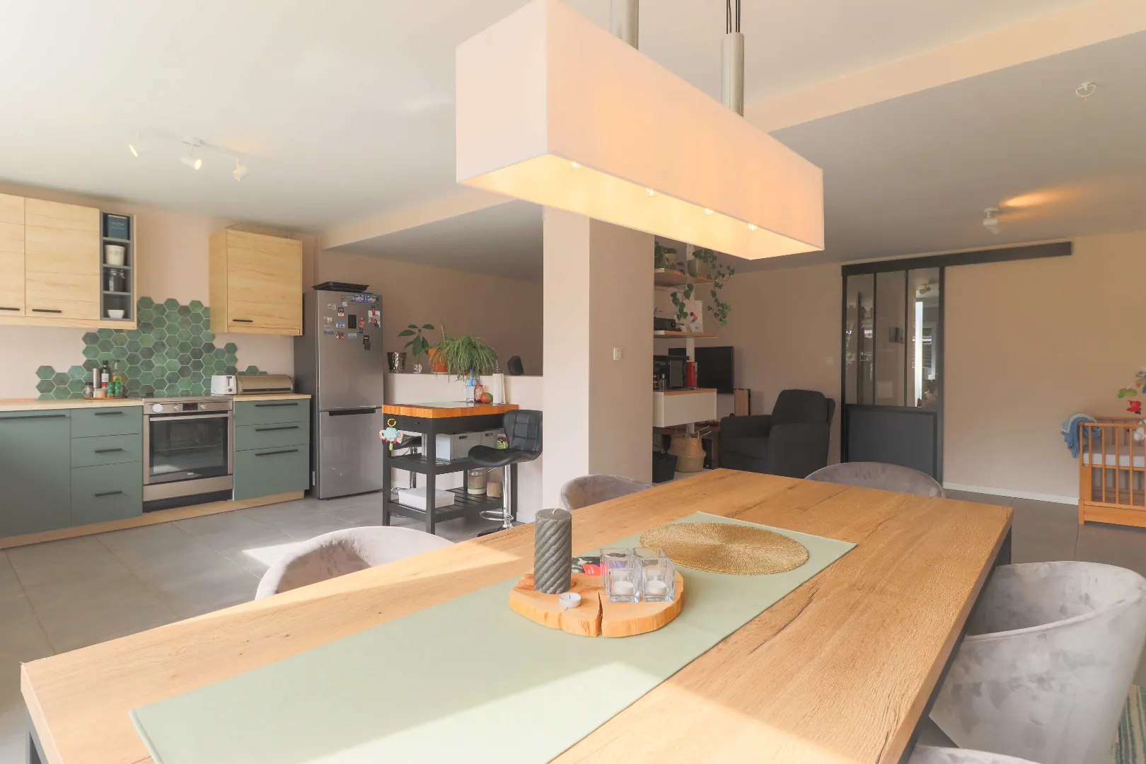 Lichtrijke leefruimte