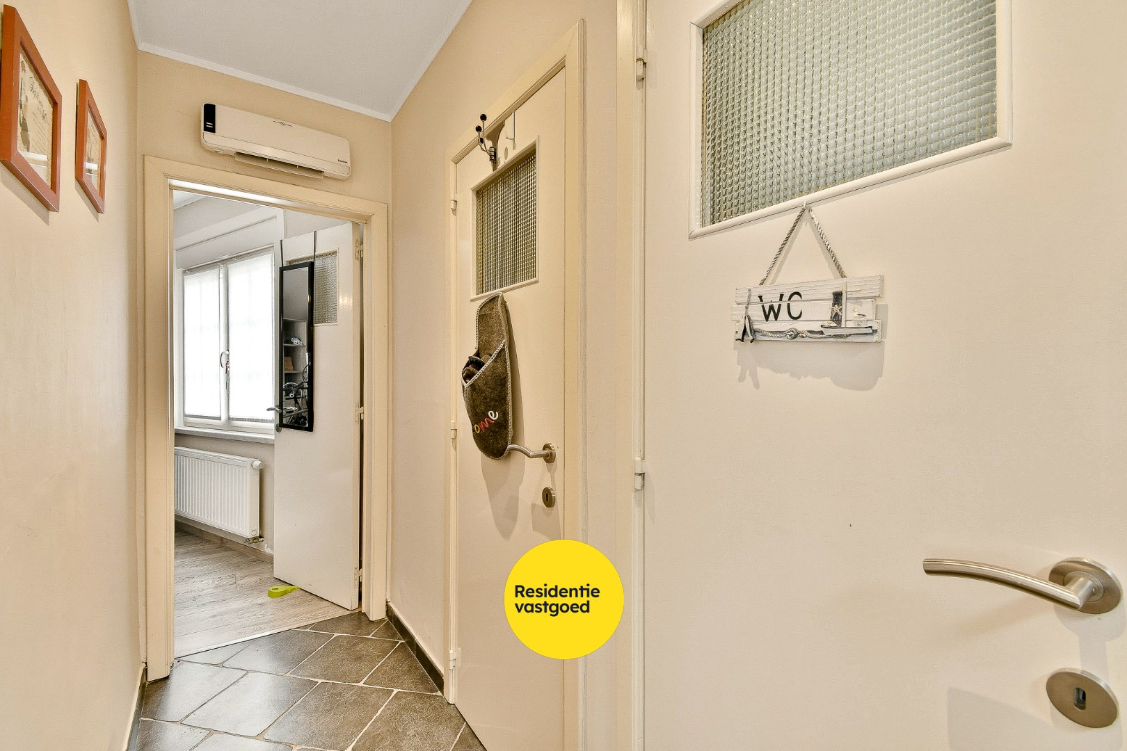 Gelijkvloerse woning met 2 slaapkamers 