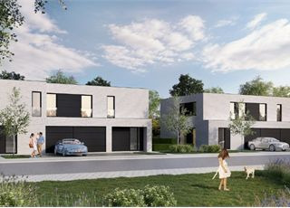 Prachtig nieuw project te Oudenburg bestaand uit 4 ruime halfopen woningen. 
