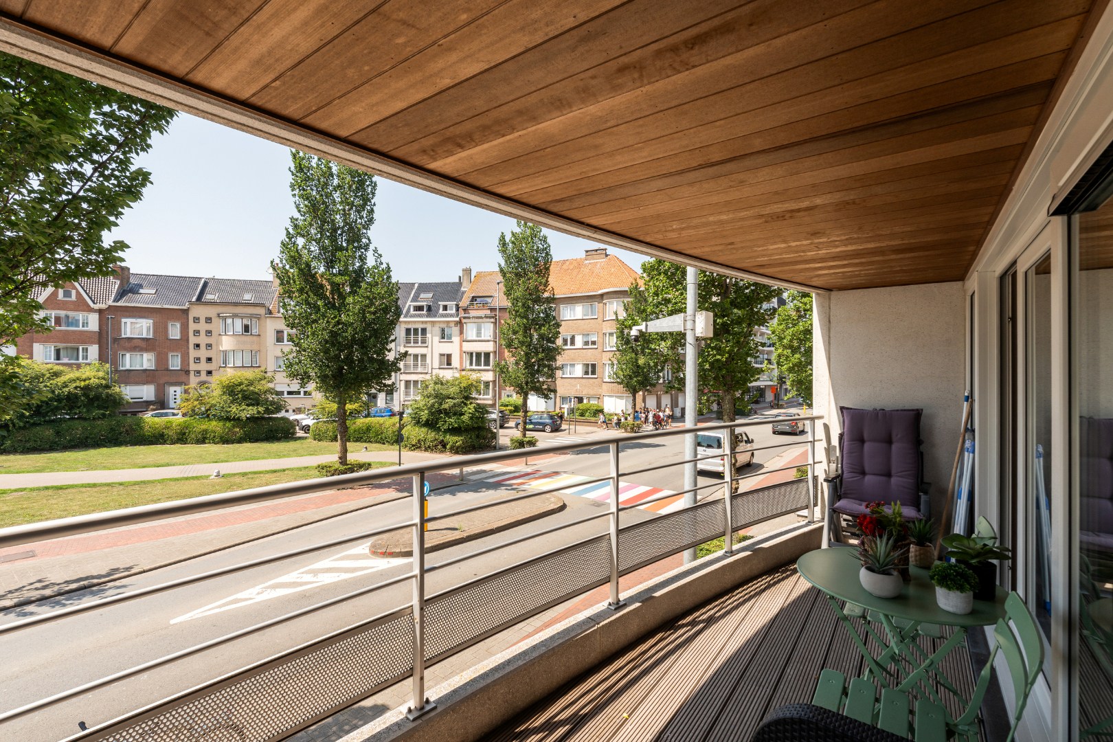 Charmant appartement de vacances avec terrasse et vue sur la verdure de la place Mc Leod 