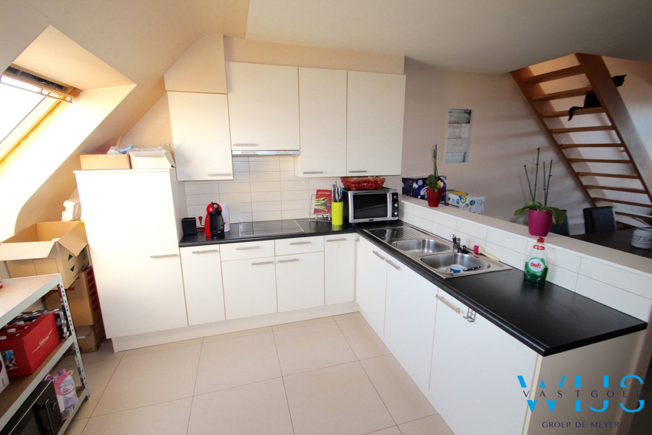 Lichtrijk dakappartement met aparte vrijstaande garage 